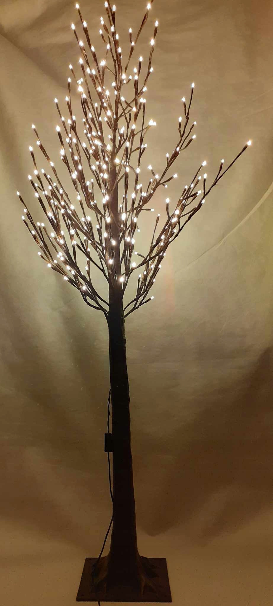 CHRISTMAS TREE LED GLOWING LIGHTS 150cm XXL WARM WHITE