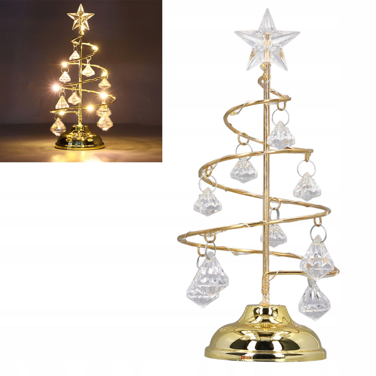 CHRISTMAS TREE LIGHTS FOR CHRISTMAS DECORATIONS AND NIGHT LIGHT 19x9 CM