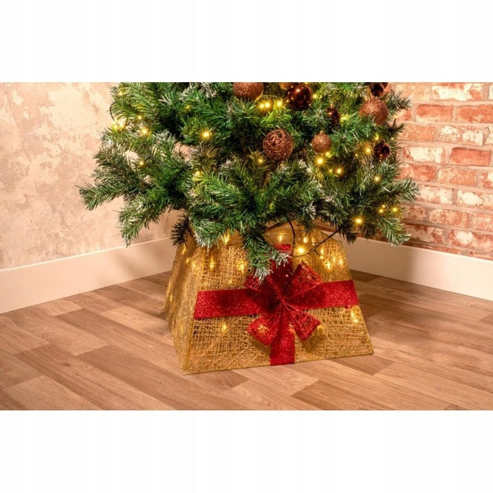 CHRISTMAS TREE STAND COVER - DECORATION - LED - CHRISTMAS TREE SKIRT - GRUNDIG Packaging status original