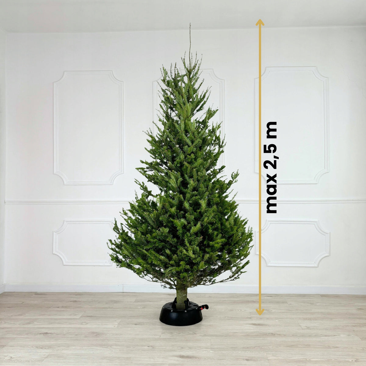 CHRISTMAS TREE STAND SELF-CLAMPING STAND FOR A LIVE CHRISTMAS TREE, HEIGHT UP TO 2,5 M Manufacturer code Stojak Choinkowy Antracyt Żywa Choinka do 2,5