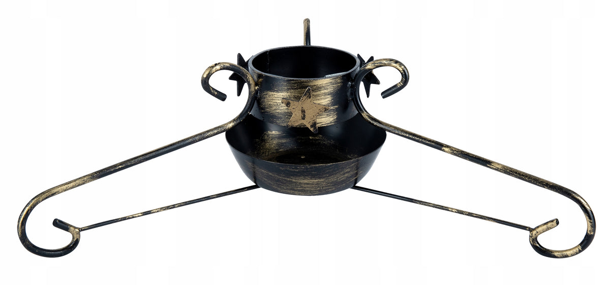 CHRISTMAS TREE STAND WITH A BOWL, LARGE CHRISTMAS TREE, METAL, DECORATIVE STAR EAN (GTIN) 5904610462874