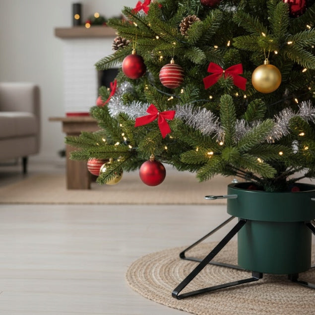 CHRISTMAS TREE Stand 1,8 L Green Large CHRISTMAS TREE Stable for Metal Tree Manufacturer code ST1969B