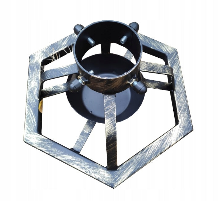CHRISTMAS TREE stand for Christmas tree profile LARGE gold/silver/black welded!!!!