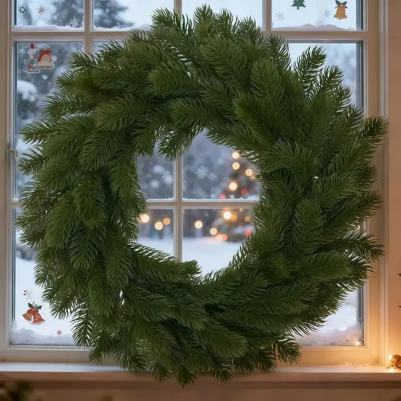 CHRISTMAS WREATH DECORATIVE REED CHRISTMAS WREATH DOOR STAIRCASE Manufacturer code 887484766703