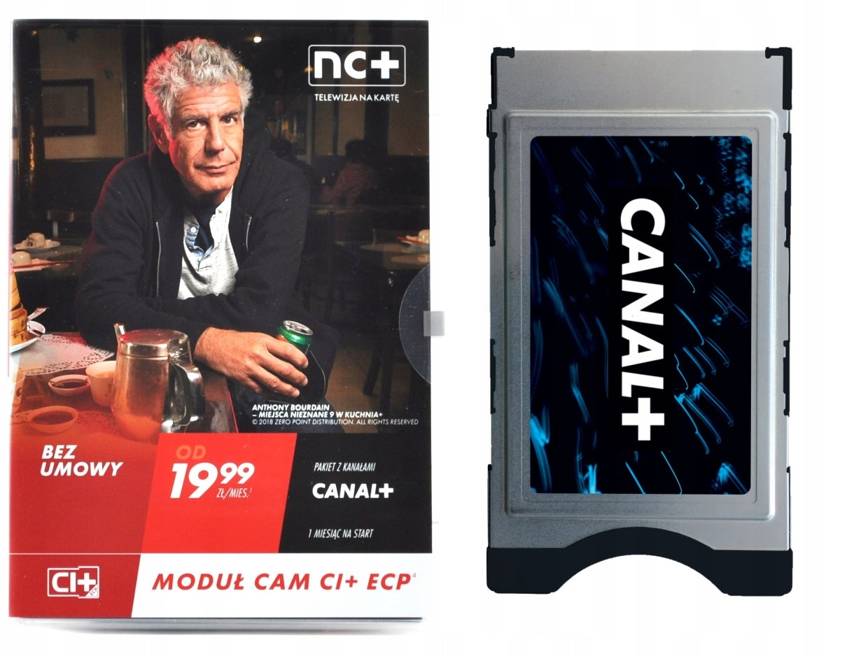 CI+ CAM ECP TV module TNK Extra+ Canal+ 1 month WITHOUT CONTRACT