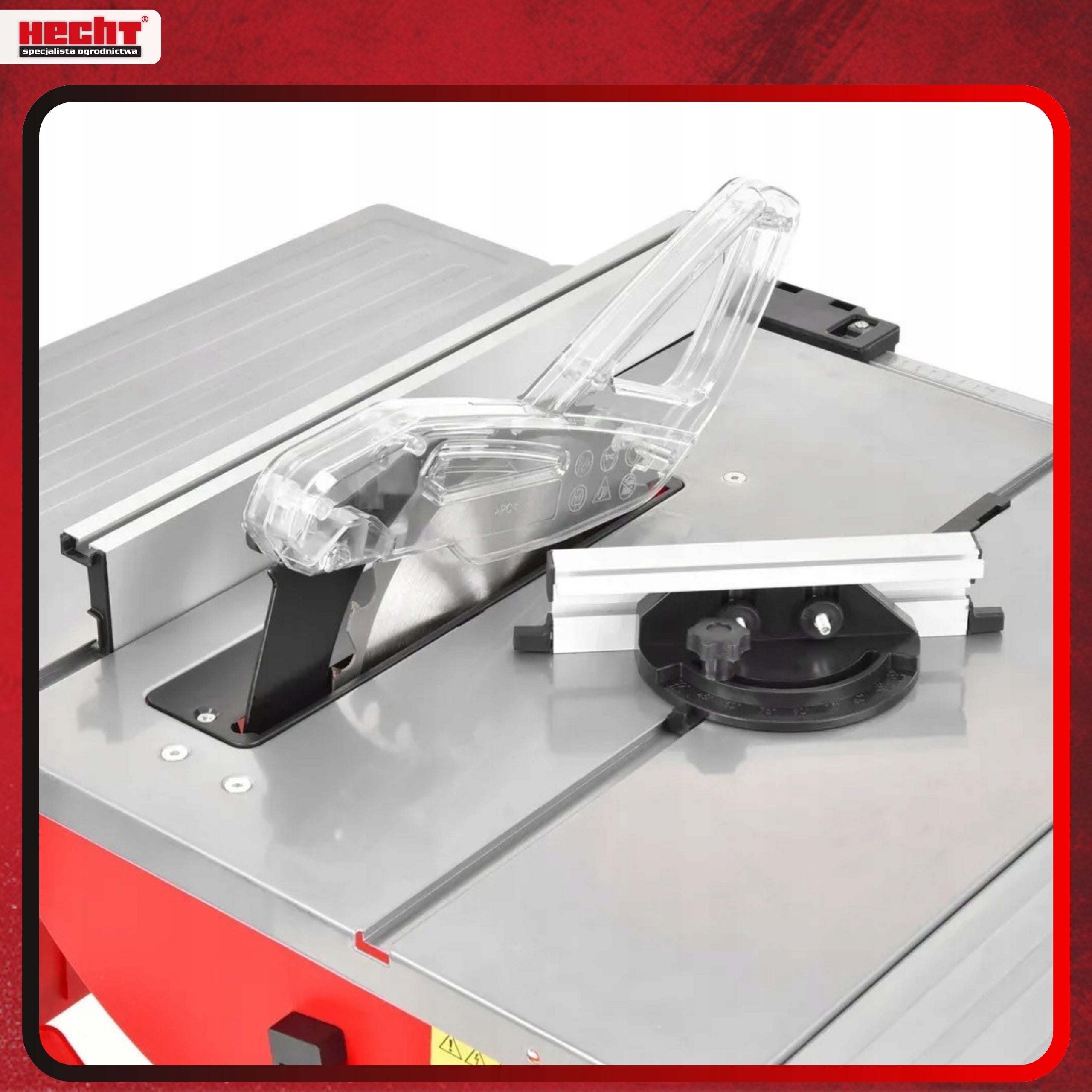 CIRCULAR SAW STRONG COUNTRY TABLE CUTTER HECHT 8254 - DISC x 2 Brand Hecht