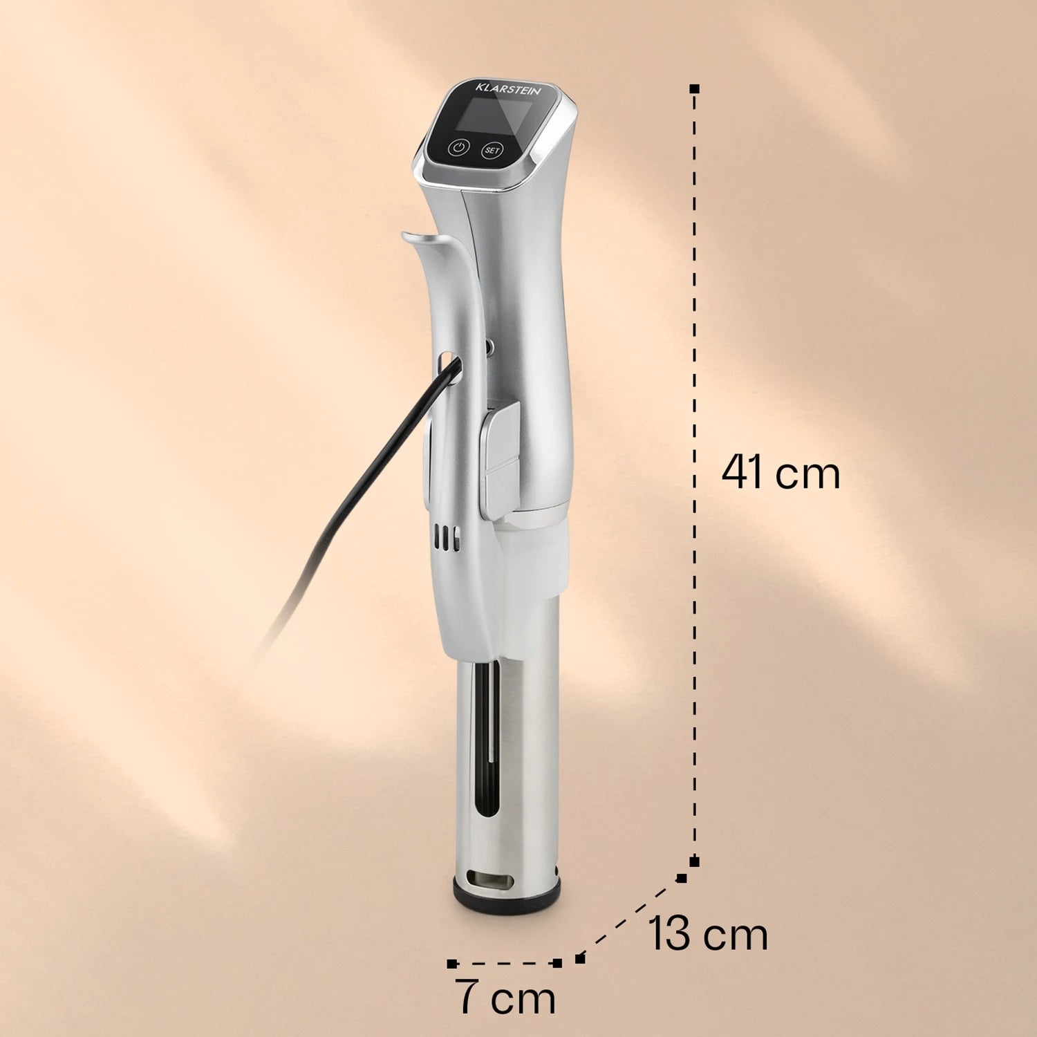 CIRCULATOR SOUS VIDE KLARSTEIN IMMERSION FOR COOKING 20L 1300W STEEL Brand Klarstein