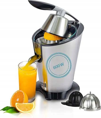 CITRUS FRUIT Squeegee LEBENLANG LBC388 600 W Juicer GREY/SILVER