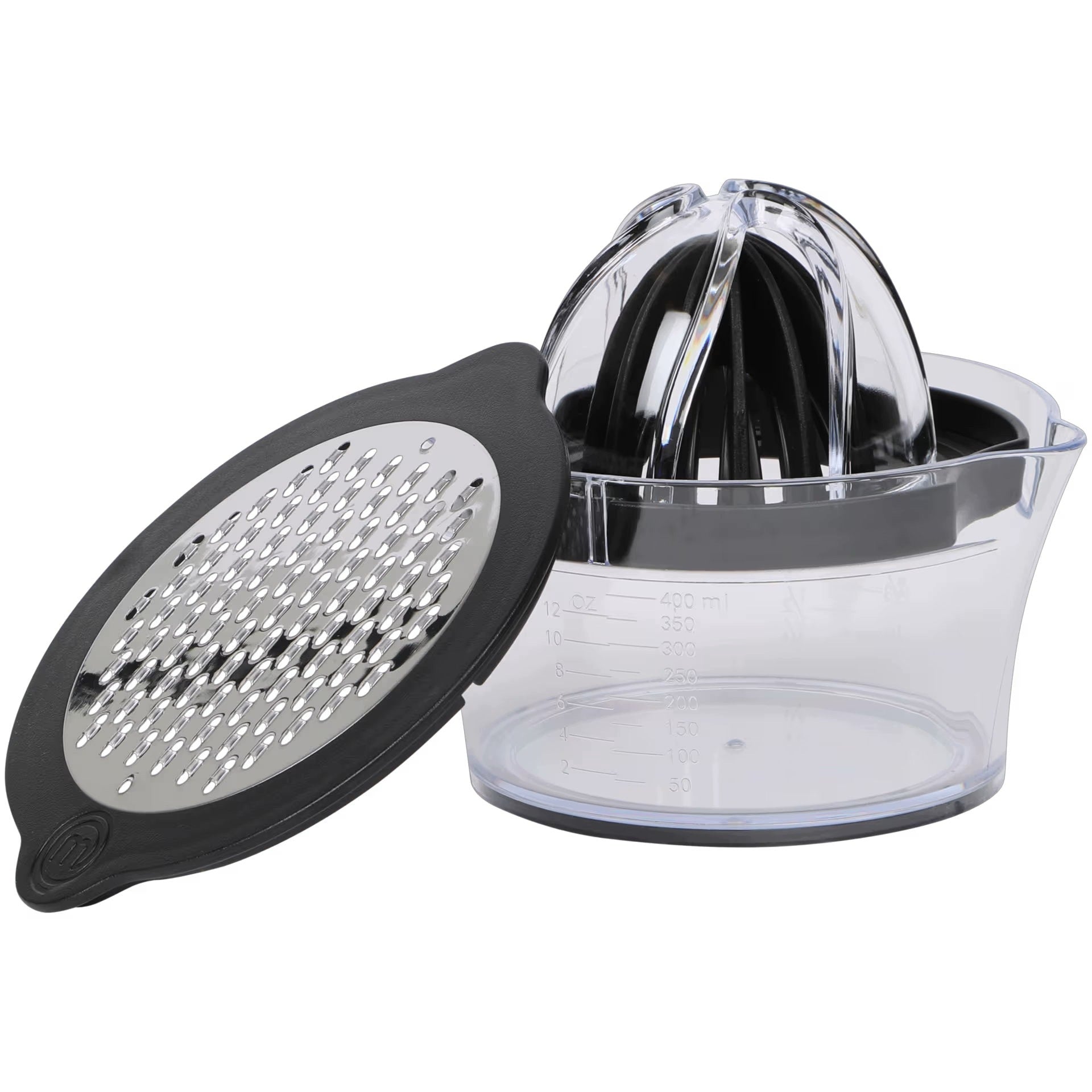 CITRUS JUICER 4IN1 GRATER CONTAINER WITH MEASURE 400ML MANUAL