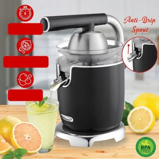 CITRUS JUICER ELECTRIC STAINLESS STEEL 700W - 12000RPM Dominant color silver