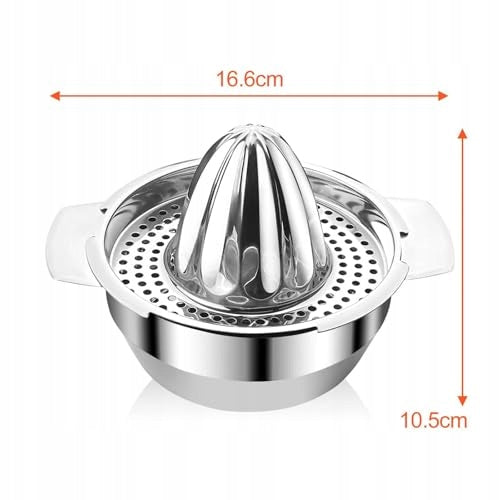 CITRUS JUICER HANDHELD STEEL LEMON LIME steel for home Brand no brand