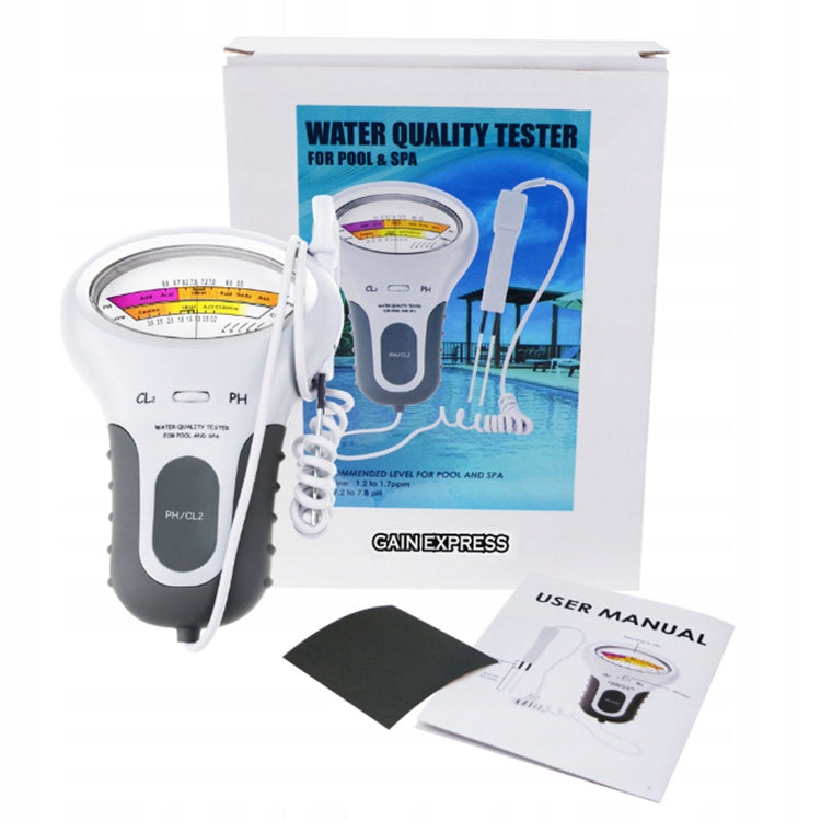 CL Pool Water Chlorine Tester Product weight with unit packaging 0.2 kg