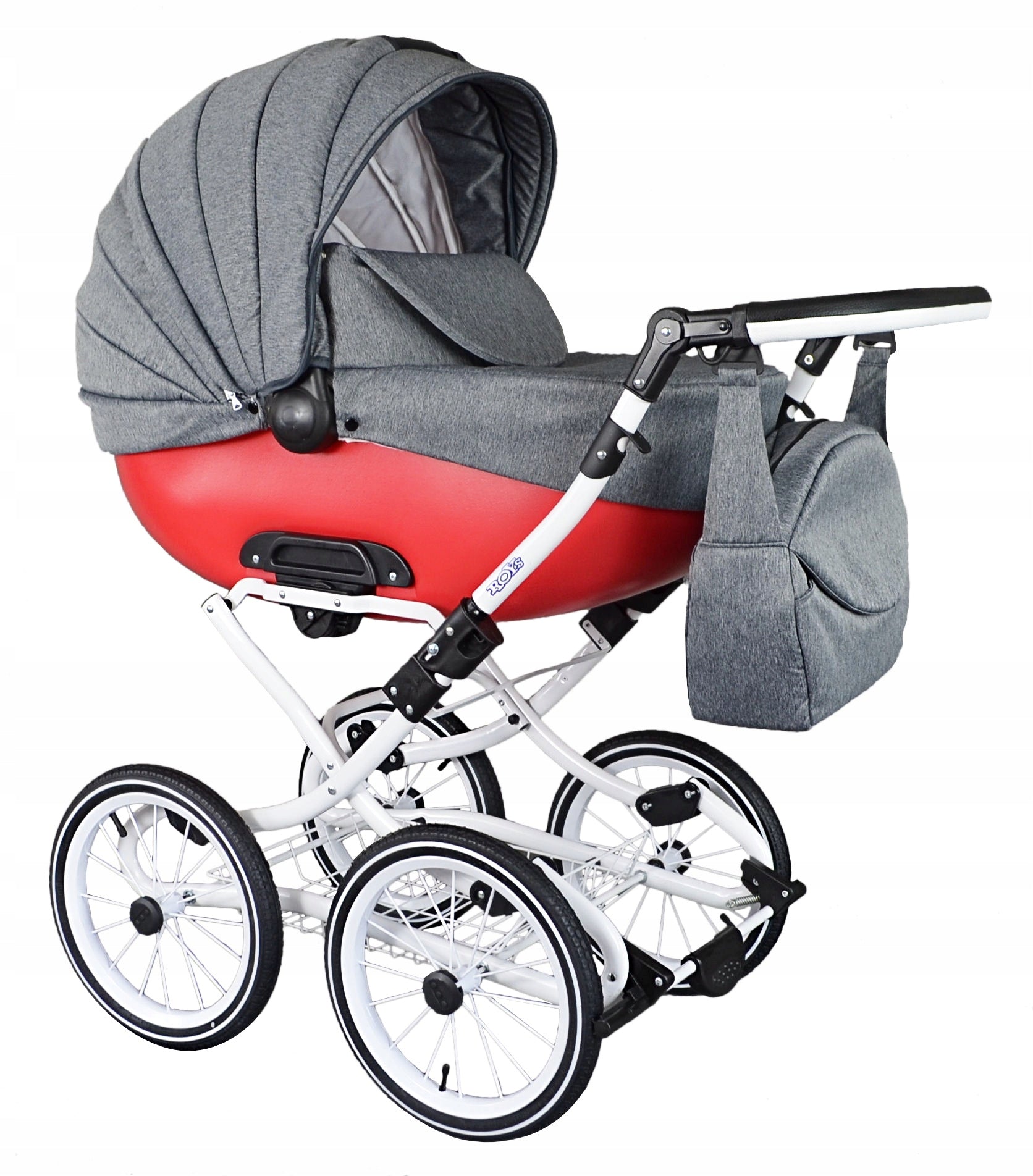 CLASSIC BABY STROLLER 3in1 RETRO ROYS Multifunctional INDIVIDUAL