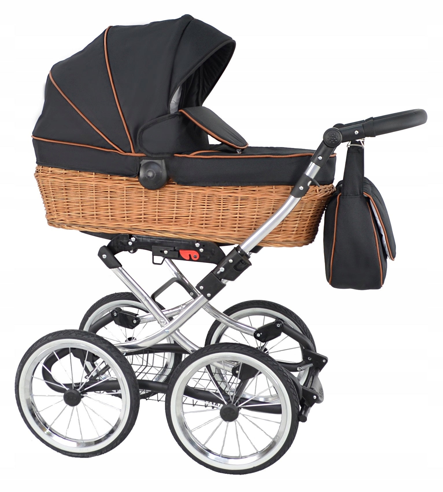 CLASSIC BABY Trolley 2in1 Wicker RETRO Wicker Manufactory Packaging status original