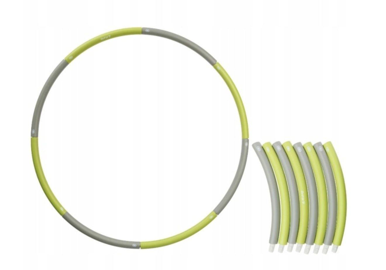 CLASSIC HULA HOP FOLDING FOR FITNESS EXERCISE SLIMS SLIMMING ø100cm Packaging status original