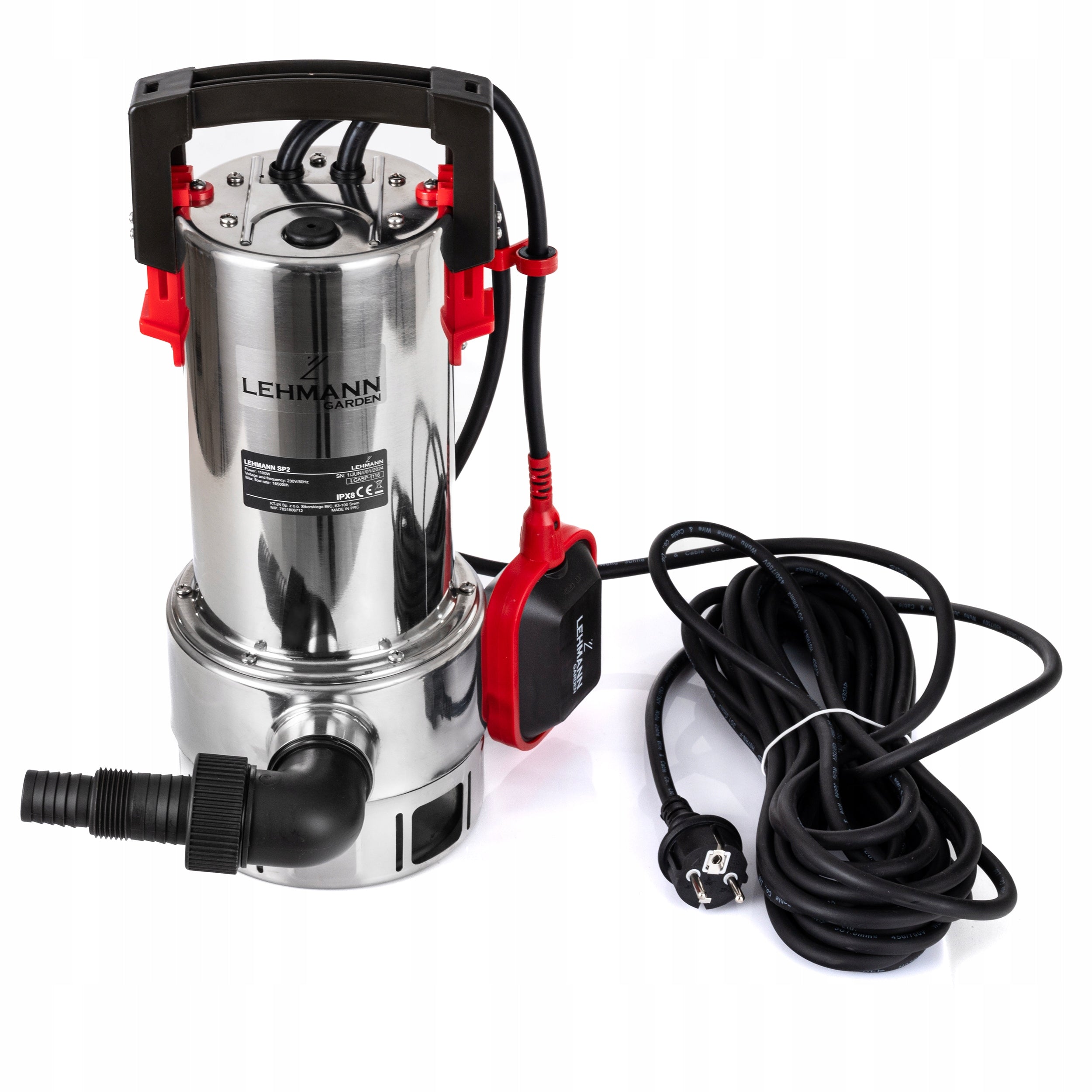 CLEAN DIRTY WATER PUMP WITH SUBMERSIBLE SEPTIC TANK STRONG SUBMERSIBLE FLOAT Engine power 1100 W