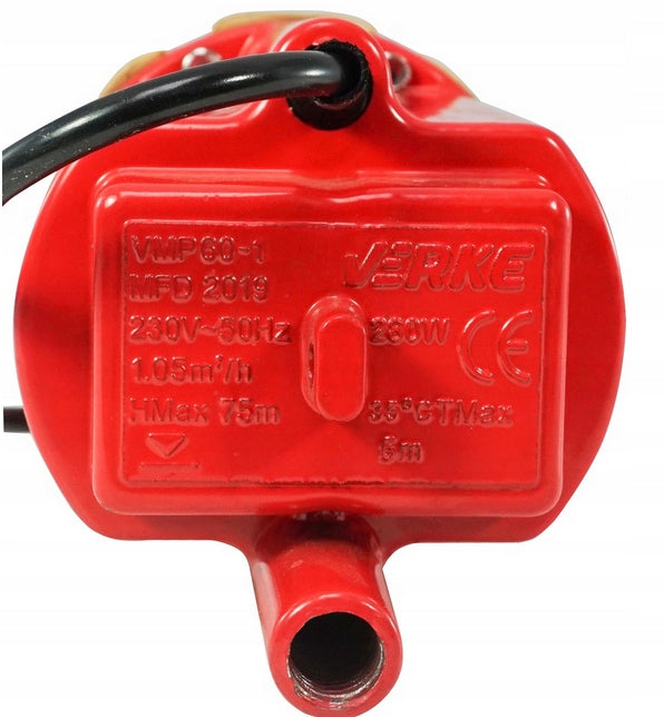 CLEAN WATER PUMP MEMBRANE BOTTOM SUCTION VERKE Pump type well