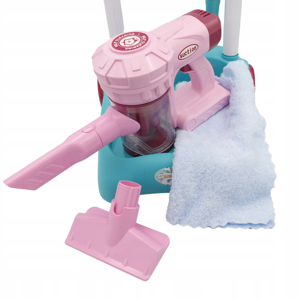 CLEANING KIT 8in1 VACUUM CLEANER MOP STROLLER BRUSH CLOTH BROOM Manufacturer code ZESTAW SPRZĄTAJĄCY