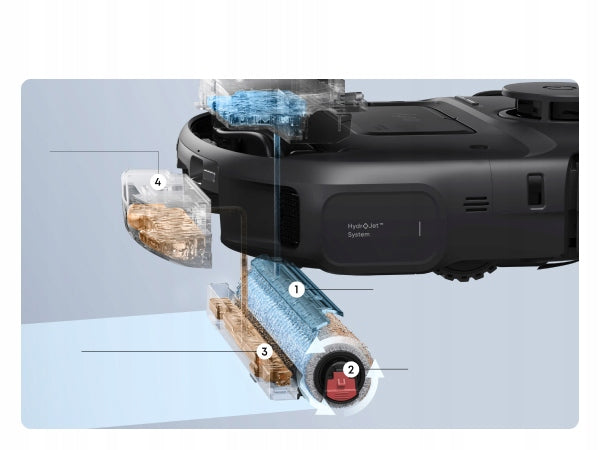CLEANING ROBOT EUFY OMNI C28 BLACK 15000Pa HydroJet Station 5in1 APPLICATION Manufacturer code T211A310