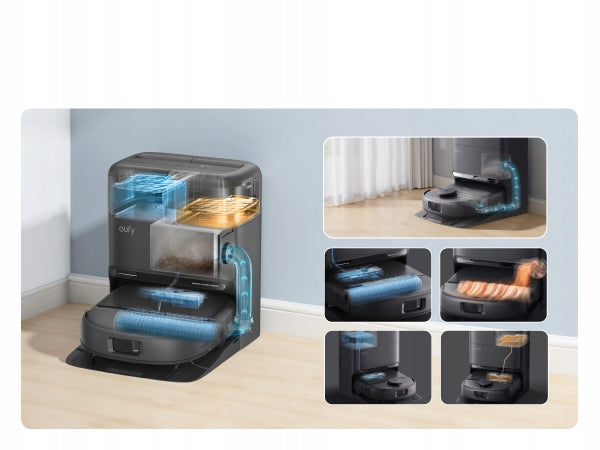 CLEANING ROBOT EUFY OMNI C28 BLACK 15000Pa HydroJet Station 5in1 APPLICATION Model C28