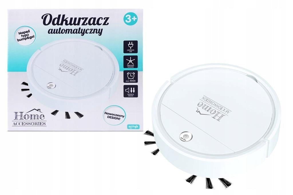 CLEANING ROBOT FOR CHILDREN TOY VACUUM CLEANER ARTYK 3,7V CE BATTERY Series Home Accessories