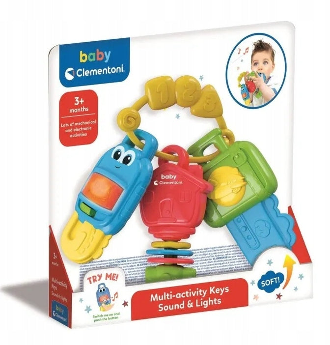 CLEMENTONI BABY ELECTRONIC KEYS CLEMENTONI 17951 3m+