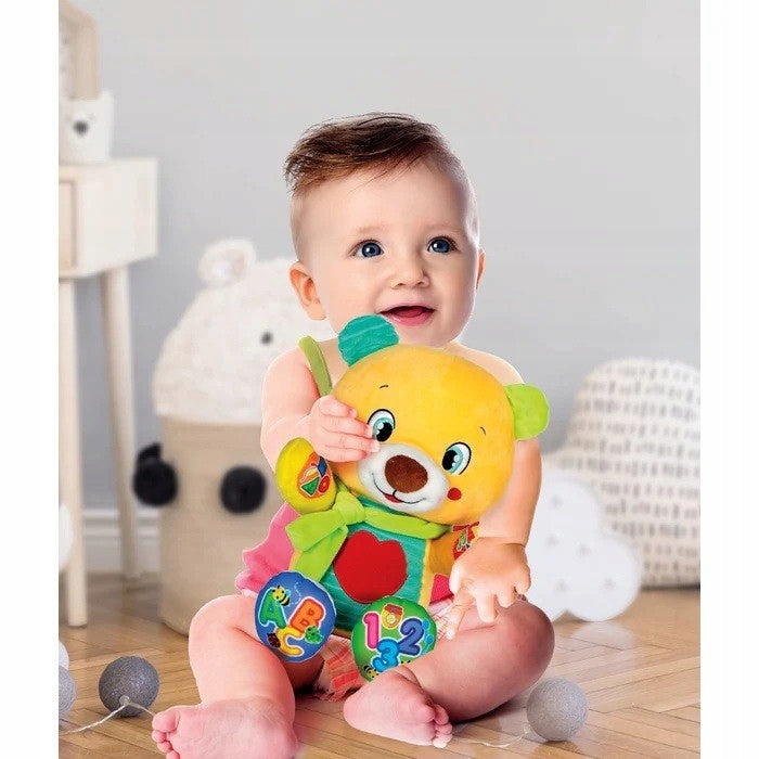 CLEMENTONI BABY NEW TALKING EDUCATIONAL TEDDY BEAR DRUG 6 M+ 50939 Kid's age 6+ months