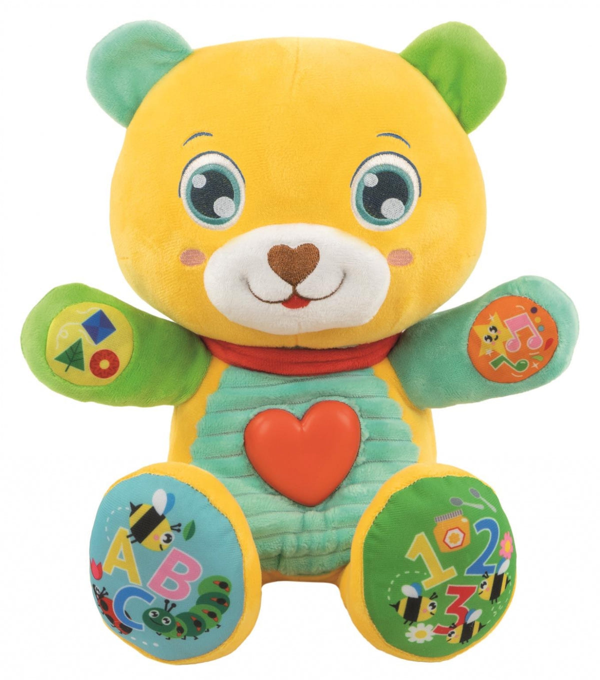 CLEMENTONI BABY NEW TALKING EDUCATIONAL TEDDY BEAR DRUG 6 M+ 50939