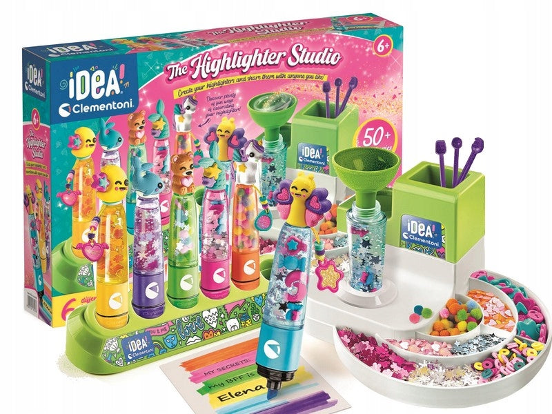 CLEMENTONI CREA IDEA MARKER FACTORY create unique markers +6 years Packaging status original