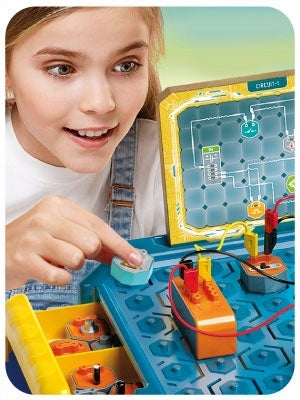 CLEMENTONI SCIENTIFIC FUN LABORATORY OF ELECTRONICS circuits, for children +8 Brand Clementoni
