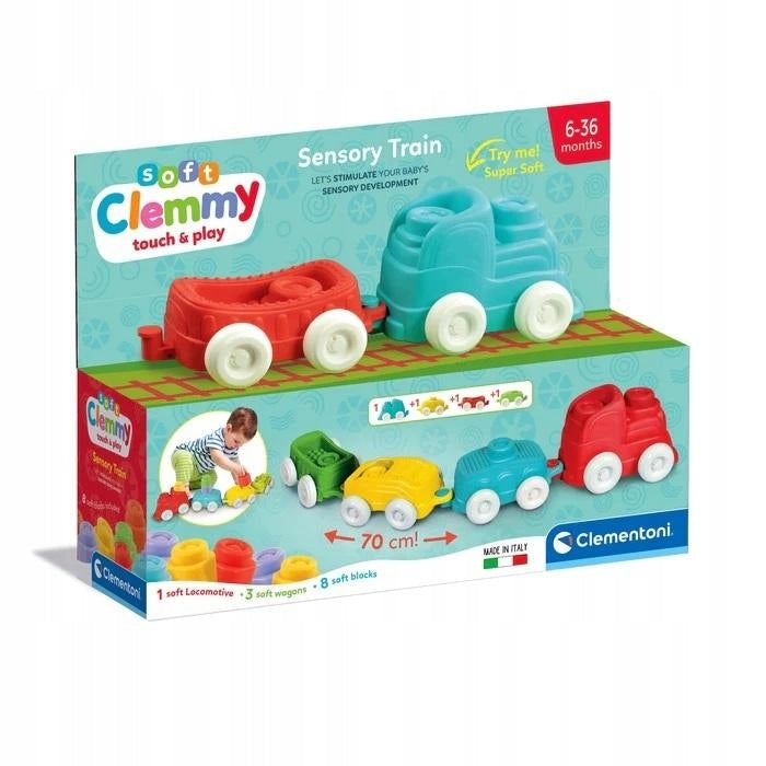 CLEMMY SOFT. SENSORY TRAIN