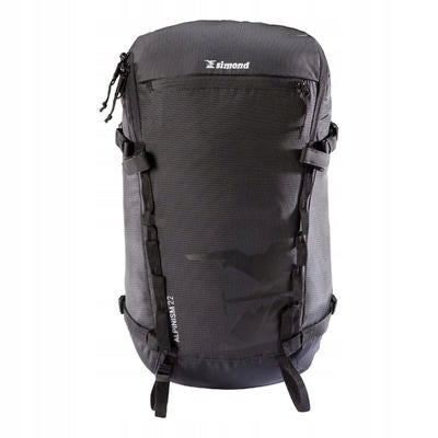 CLIMBING BACKPACK ULTRALIGHT FOR MOUNTAIN EXPEDITIONS Black COMPACT 20 L Brand Simond