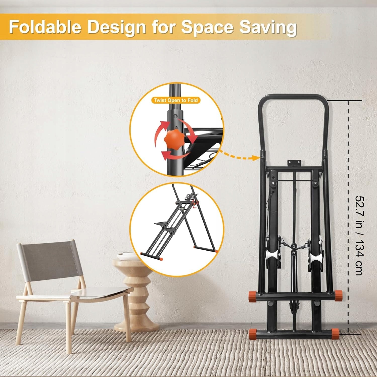 CLIMBING STEPPER FOLDING ADJUSTABLE RESISTANCE HOME TRAINING RESISTANCE Manufacturer code PLJ-B1
