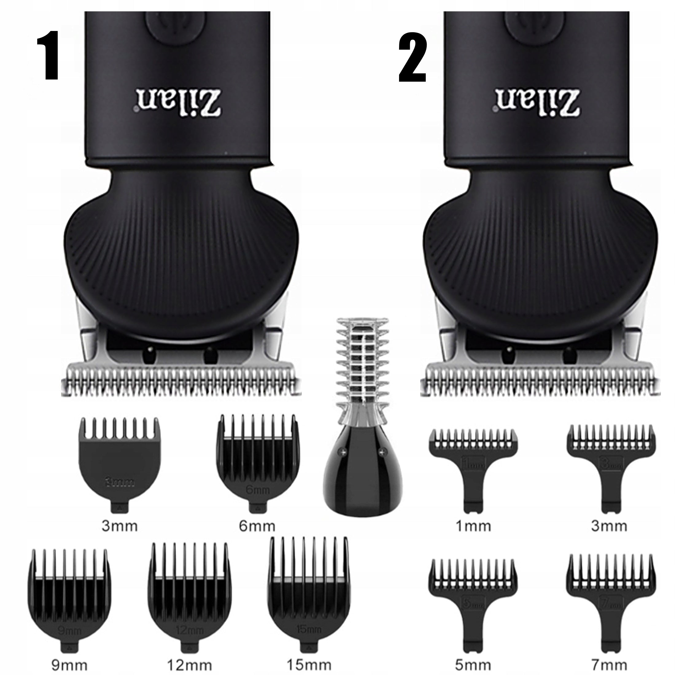 CLIPPER FOR HAIR, BEARD, BODY TRIMMER AND SHAVER 16IN1 Brand Zilan