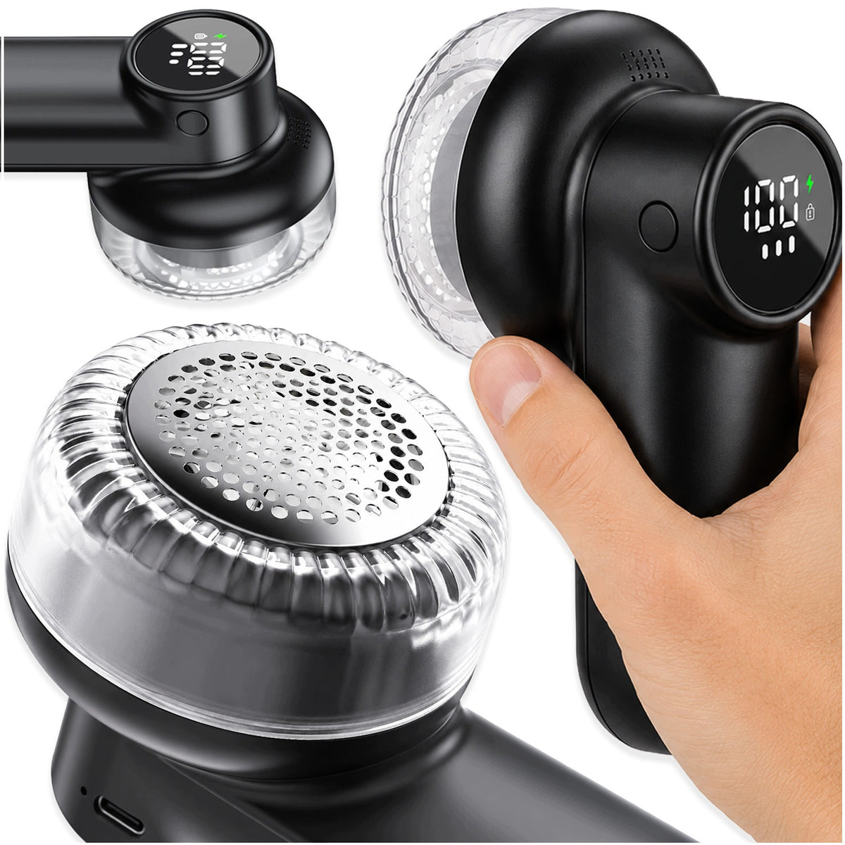 CLOTHES SHAVER CORDLESS ELECTRIC POWERFUL SWEATER FABRIC MACHINE Packaging status original