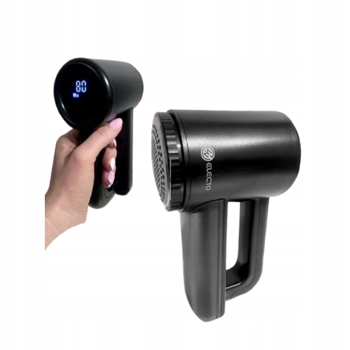 CLOTHES SHAVER PORTABLE RECHARGEABLE USB CABLE LED DISPLAY 3 LEVEL