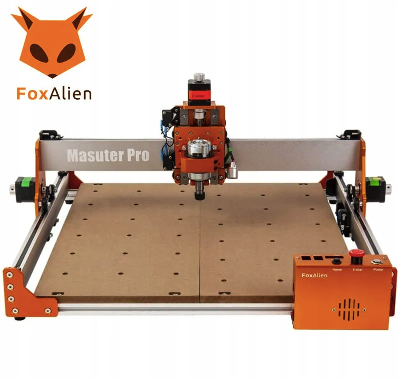 CNC Machine FoxAlien Masuter Pro 3-Axis Aluminum For Wood