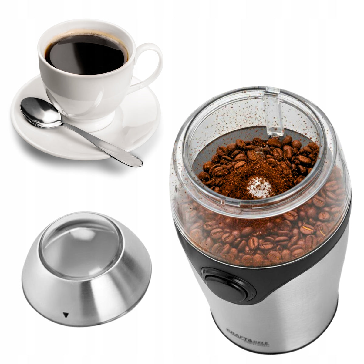 COFFEE GRINDER ELECTRIC NUT SPICE GRINDER STRONG 300W Brand no brand