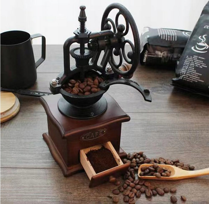 COFFEE GRINDER HANDHELD CLASSIC CERAMIC ZARN BROWN RETRO STRONG Manufacturer code 3437