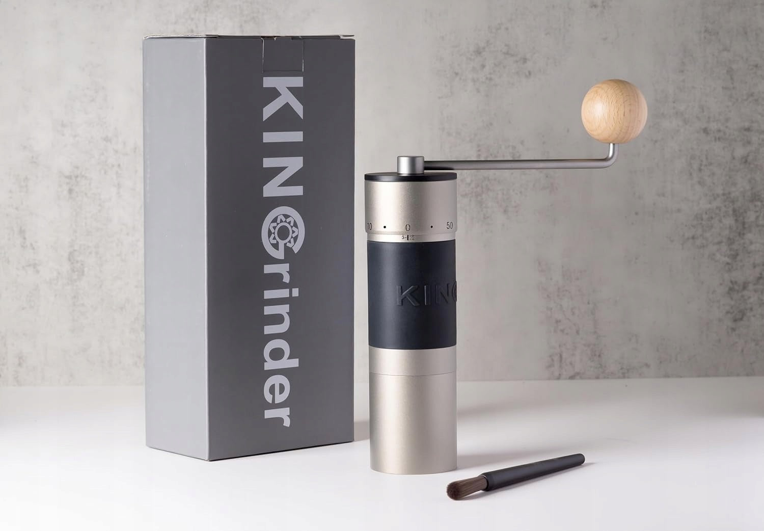 COFFEE GRINDER KINGRINDER K6 MANUAL STEEL FILAMENT ADJUSTMENT Manufacturer code B0GK8VQW77