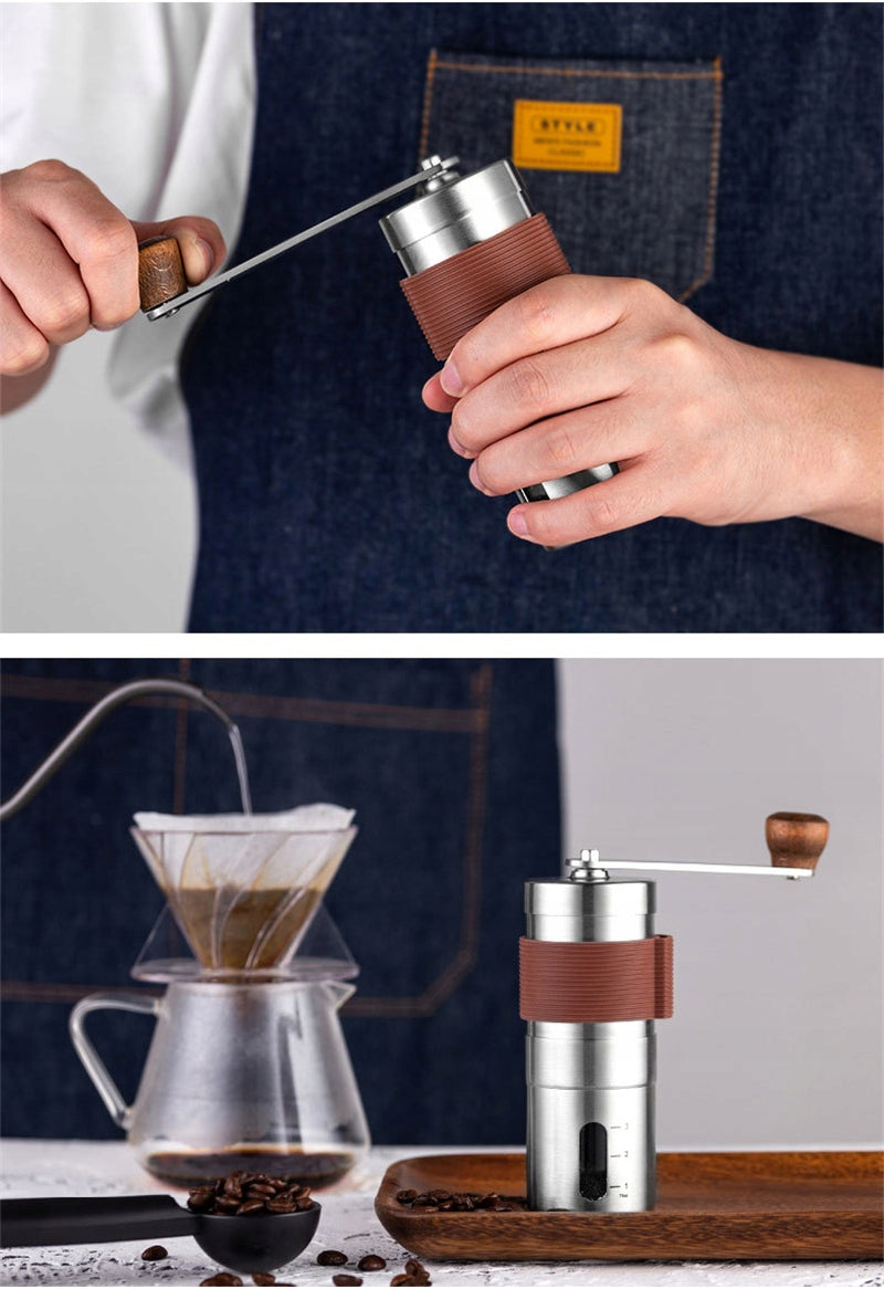 COFFEE GRINDER MANUAL ADJUSTABLE PORTABLE Packaging status original