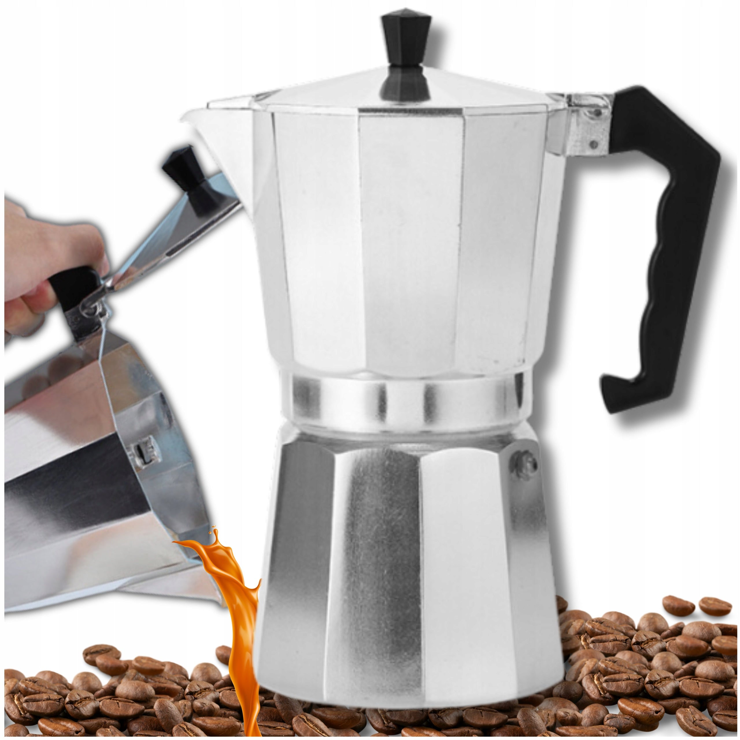 COFFEE MAKER ESPRESSO 3 CUPS 150ml ALUMINUM