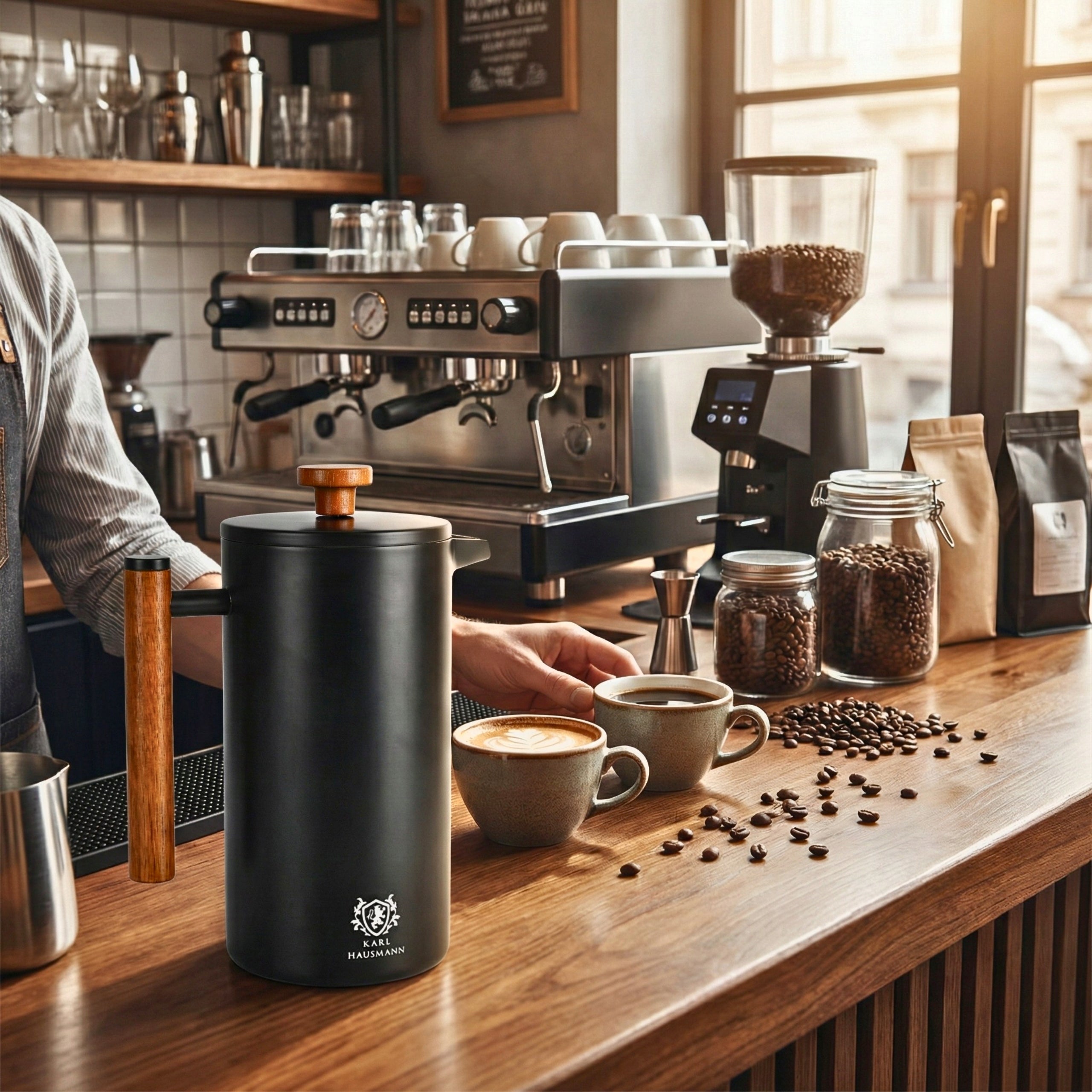 COFFEE MAKER FOR COFFEE AND TEA 1000 ml FRENCH PRESS PISTON BREWER Manufacturer code 5905155014399