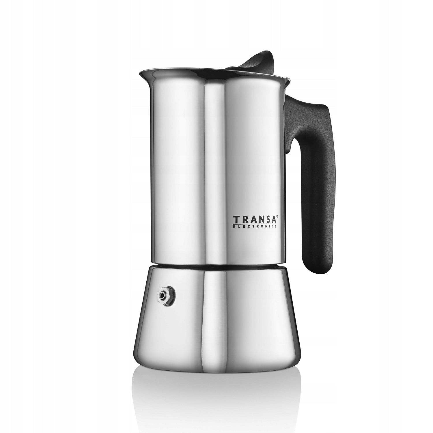 COFFEE MAKER STAINLESS STEEL 4 CUPS OF COFFEE TRANSA 200ml Manufacturer code TE-74