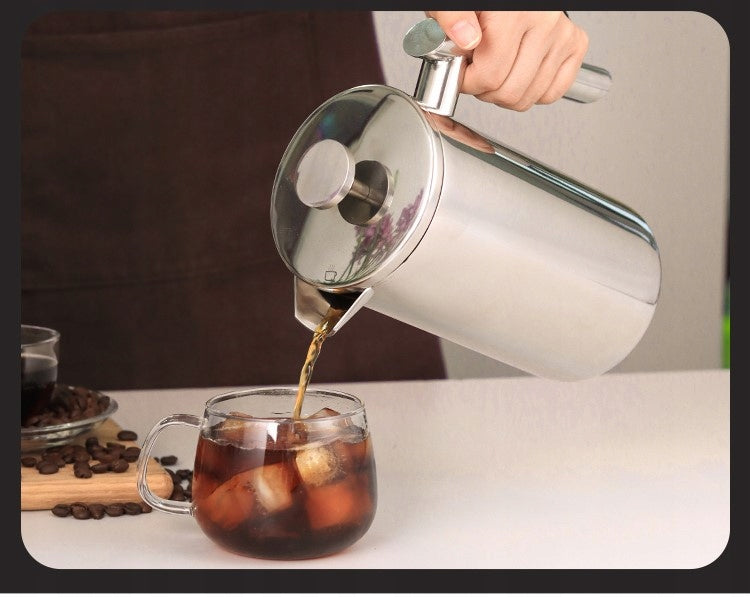 COFFEE MAKER STAINLESS STEEL COFFEE MAKER WITH STRAINER MONTESSA 1000ML Kind moka pot