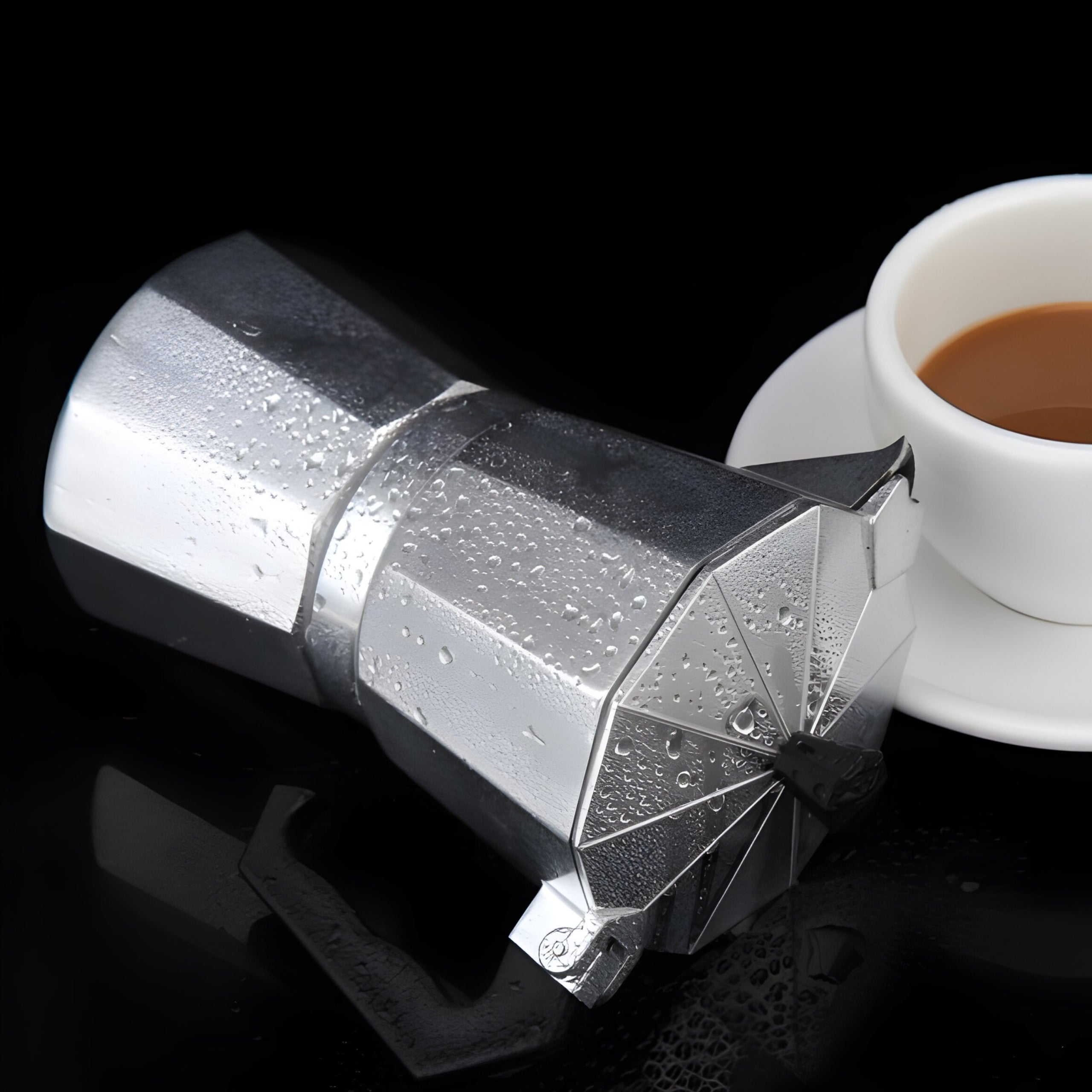 COFFEE MAKER TEA INFUSER 600ML ALUMINUM PLATE GAS 12 CUPS Manufacturer code KAWIARKA ZAPARZACZ DO KAWY 600ml 12X