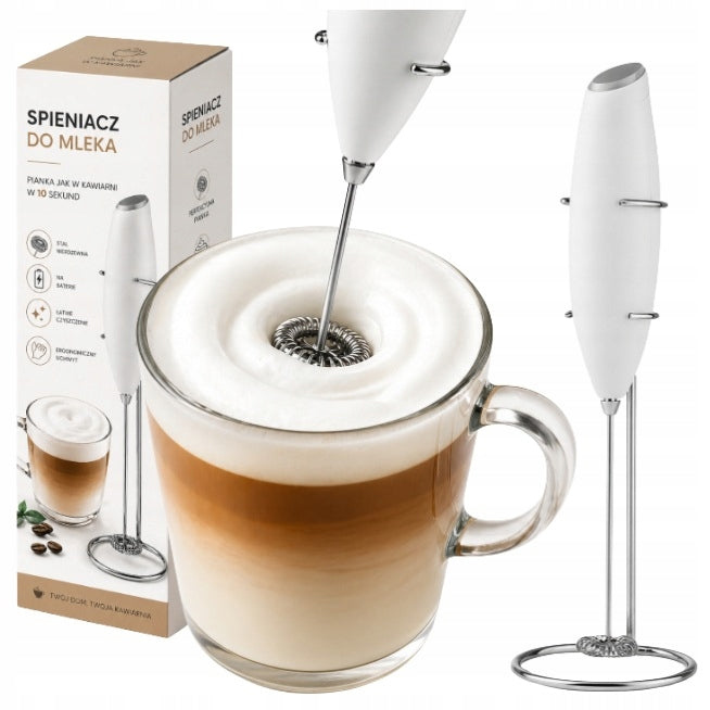 COFFEE MILK FROTHER ELECTRIC WIRELESS HANDHELD WAND BEATER
