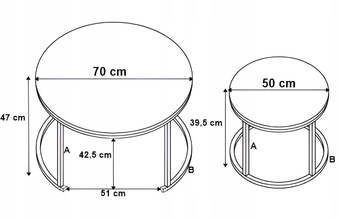 COFFEE TABLE RUSTIC ROUND COFFEE TABLE SET BENCH LOFT 2in1 XXL Manufacturer code 323014MG