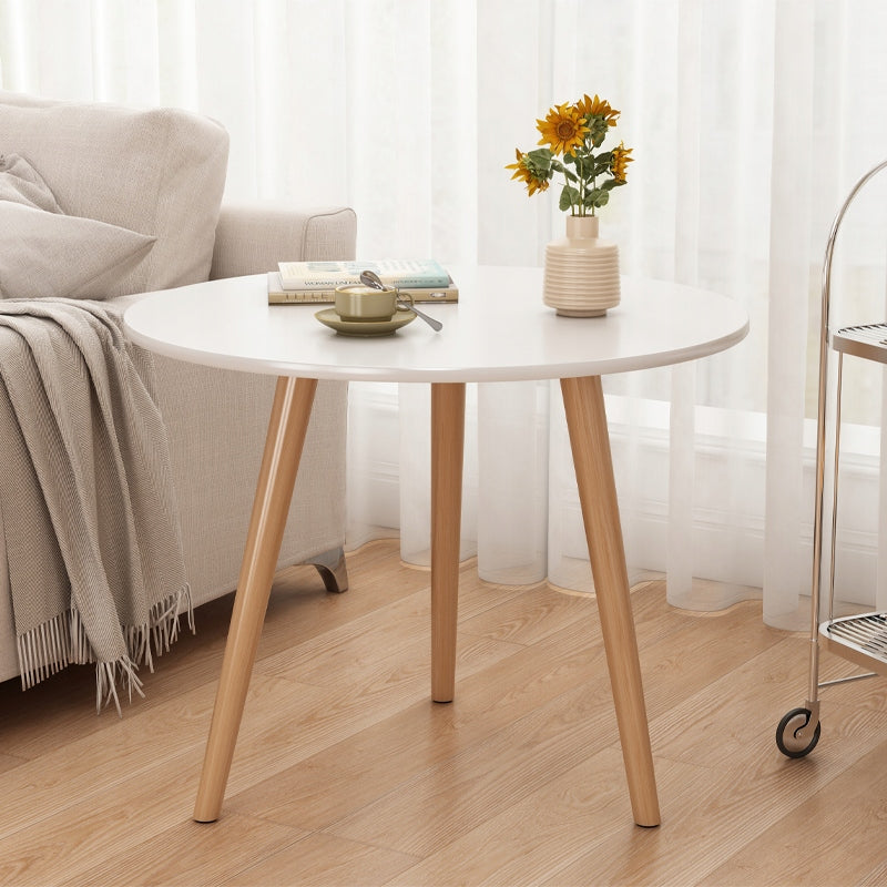 COFFEE TABLE SMALL ROUND WOODEN LOFT SCANDINAVIAN BENCH LIVING ROOM TABLE EAN (GTIN) 5904890438088