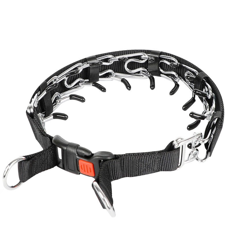 COLLAR EARRING METAL STEEL STRONG FOR DOG SECURE FASTENED 55cm - L Manufacturer code 2006001